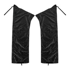 Adjustable Rain Pants for Outdoor Activities PU5000MM Waterproof 210T Polyester