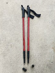 Set of Sportsline XC 550 Aluminum Trekking Poles 110-135CM .. 4B