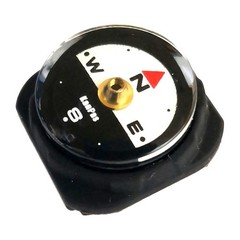 Mini Luminous Button Compass for Watch Band Lanyard (A-20)