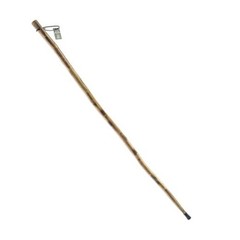 Natural Wood Walking Stick – ‎WS62 Compass and Thermometer