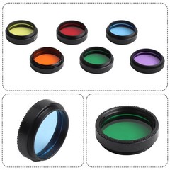 Essential 6pcs Telescope Filters for Astronomical Observation with Storage Box