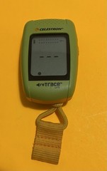 Celestron retrace Lite Handheld GPS Navigator Clip On Green Hiking Car Locate