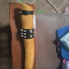 Solid red cedar hand made war club/ Fantasy/ LARP/ Cosplay.