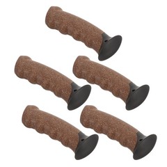 5 Pcs Cane Handle Replacement Nonslip Cork Trekking Pole Handles