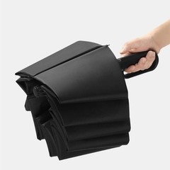 Automatic Open Close Umbrella with 10 Strong Ribs and a Hands Hook Handle