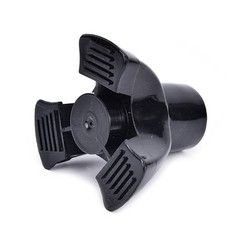 Walking Stick Cane Crutch Pad Rubber Heavy Duty Ferrule End Bottom 19mm BLRC HB