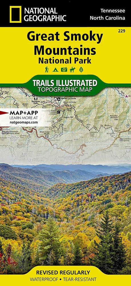 Great Smoky Mountains National Park Map (National Geographic No Results
