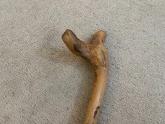 51 1/5″ WALKING STICK HIKING EXTRA LONG SMOOTHED AND POLISHED