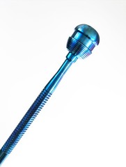 Handcrafted Solid Titanium Walking Cane