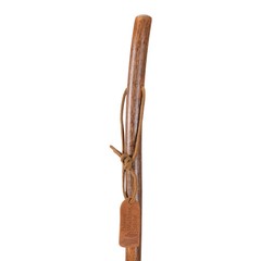 Brazos Free Form Hickory Wood Walking Stick 41 Inch Height