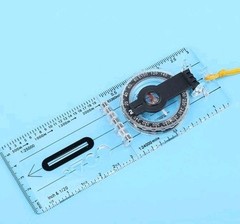 Orienteering Compass, Advanced Scouts Compass Multifunctional Foldable Camping