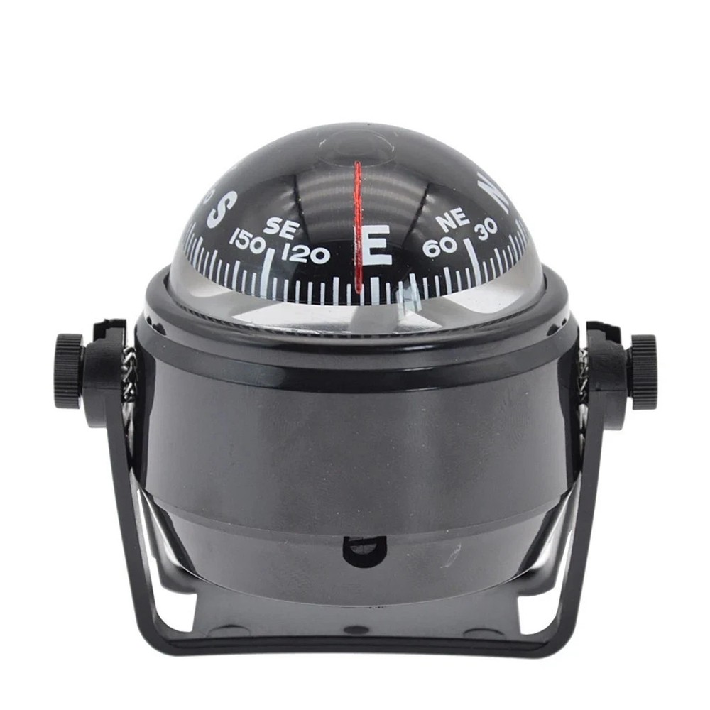 Dashboard Compass For Car | Self Adhesive Dashboard Compass Auto Ball RV SUV