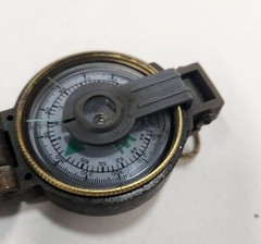 Engineneer Lensatic Directional Field Compass With Folding Cover Hunting Camping