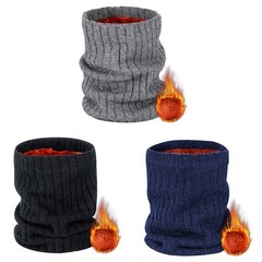 Tube Design Outdoor Activities Winter Tube Scarf Fleece Lining Washable