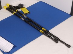 PRL) NATIONAL GEOGRAPHIC ANTI-SHOCK WALKING POLES BASTONI DA PASSEGGIO ANTIURTO