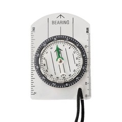 Outdoor Activity Ruler for Compass with Protractor and Precise Map Scale Ratios