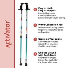 Urban Poling ACTIVATOR® MODA – 1 Pair – for Improved Balance, Greater