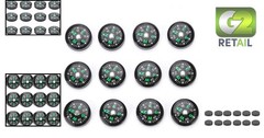 Lightweight Portable 20mm Oil-Filled Compass – Perfect for Outdoor Activities