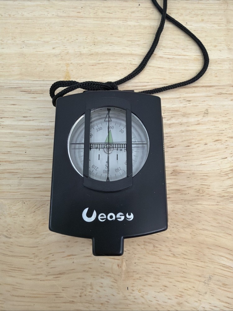 Military Style Lensatic Compass – Metal Sighting Compass