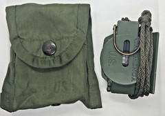 Cammenga Model 27 US Military Phosphorescent Lensatic Compass with Pouch