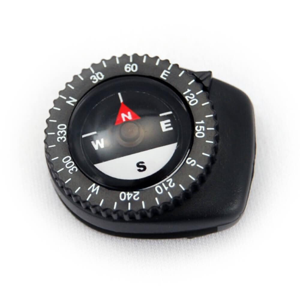 MARATHON WRIST COMPASS CLIP ON GENUINE, CO194004 , GLOW IN DARK, JEWELED BEARING