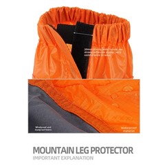 Waterproof For Hiking Gaiters Lightweight Silicone Coated Nylon with Sandproof