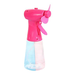 Portable Mist Fan for Travel Work and Outdoor Activities with Quiet Airflow