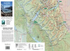 Glacier National Park GPS Hiking Trail Maps