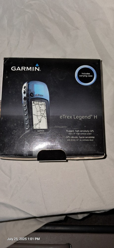 Garmin eTrex Legend Handheld Personal Navigator GPS Blue