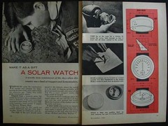 Solar Watch Sundial How-To Make PLANS Rendevous Ready