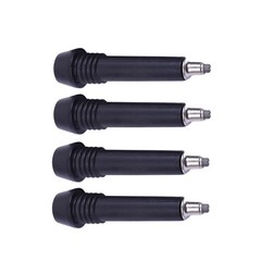 4 Pcs Trekking Pole Tips Replacement Poles Carbon Tungsten Steel Climbing Rod
