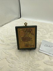 RARE Vintage Antique Solar Calendar Compass : Sundial -Villacor