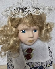 Artist doll porcelain doll doll 40 cm collector rarity Vintage