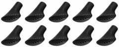 10 x Walking Tarmac Pads Rubber Pads Replacement Feet Trekking Poles Grip Pads x