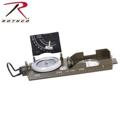 Rothco Deluxe Marching Compass – Olive Drab