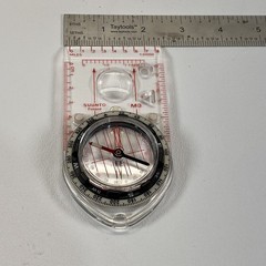 Suunto Finland M-3 Field Compass Clear Plastic Baseplate Hiking Orienteering