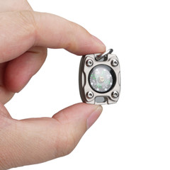 MecArmy CMP2, Sandblasted, EDC Compass, With Fluorescence Glow,Beaded Chain used