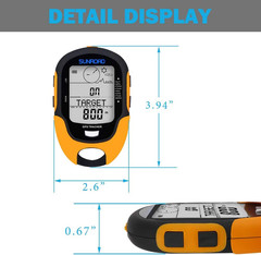 Digital Altimeter Portable Compass with Weather Forecast Multi Function Altimete