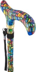 Stylish Adjustable Walking Stick for Men & Women – Lightweight Aluminum Cane