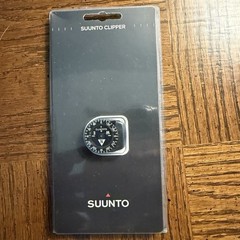 Suunto Clipper Micro Compass Black/Clear Plastic Hiking MPN SS00410201