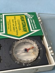 SILVA LIQUID FILLED JEWEL BEARING “HUNTSMAN COMPASS In Original Box