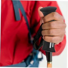 Replacement Trekking Pole Handle with Adjustable Wrist Strap, Ergonomic Grip for