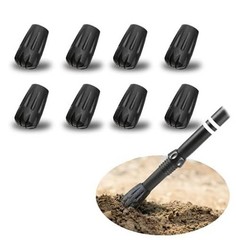 Trekking Pole Tips – Walking Sticks Replacement Tip Protectors – 11mm 8pc Pack