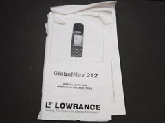 GlobalNav 212, Two Units In One Box (Used) ** Both Units Powers On **