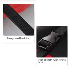 Foldable Waterproof Roof Cargo Container For Outdoor Activities And Moving