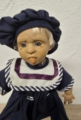 Artist doll, vinyl doll, Art Marca, 27 cm, Spain, collector’s item, rarity,…
