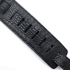 PU Leather Guitar Strap Adjustable for Acoustic Electric Bass Guitars 2.6 Inch