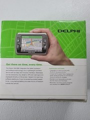 Delphi Portable GPS Navigation Continental US Edition NAV300 Damaged Box P34