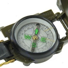 New Metal Pocket Army Style Compass Military Camping Hiking Survival Marching