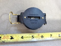 Vintage Compass Engineer Directional Black Textured Case. Display Diagonal 2″ In
